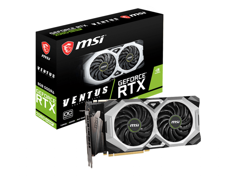 VGA MSI RTX 2080 Super VENTUS XS OC 8GB GDDR6 _919KT